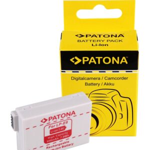 Battery Canon LP-E8 LPE8 EOS 550D EOS 600D EOS 550-D EOS 600-D