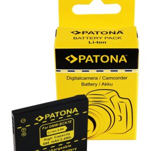 battery Panasonic DMC-FH2 FH5 FH7 FH25 DMW-BCK7E