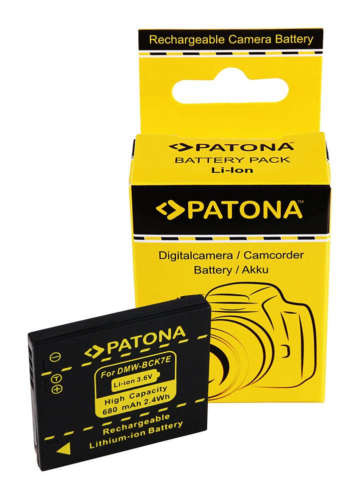 battery Panasonic DMC-FH2 FH5 FH7 FH25 DMW-BCK7E