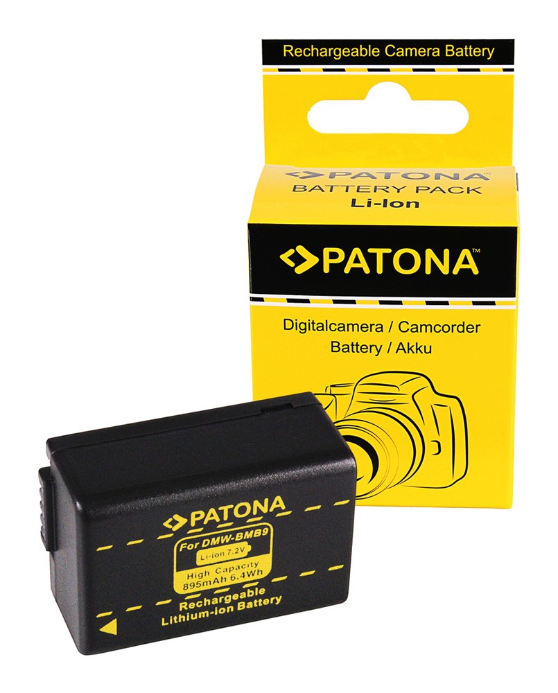 Battery Panasonic DMC-FZ40 FZ45 FZ 48 FZ100 BMB9