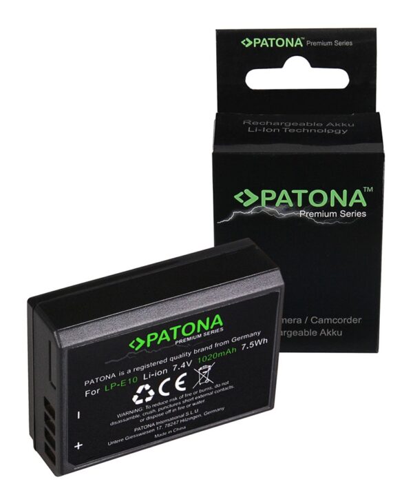 Premium Battery CANON LP-E10 LPE10 EOS1100D EOS 1100D 1200D