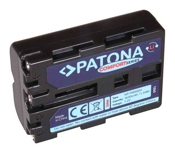 Comfort Battery Sony NP-FM500H Alpha DSLR-A100 DSLR-A100H 57 65