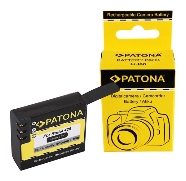 Battery Rollei Actioncam RL425 425, 426, 430
