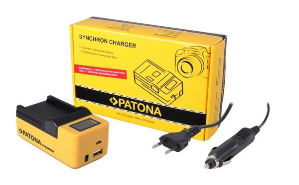 Synchron USB Charger Oregon ICP103346 with LCD