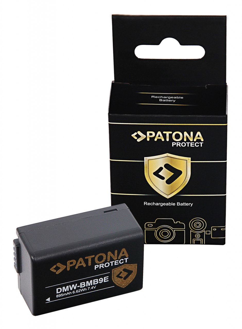 PROTECT Battery Panasonic DMC-FZ40 FZ45 FZ 48 FZ100 BMB9