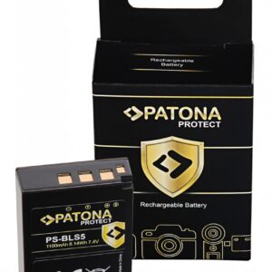 PROTECT Battery Olympus BLS5 E-P3 E-PL2 PEN E-PL3 E-PM1