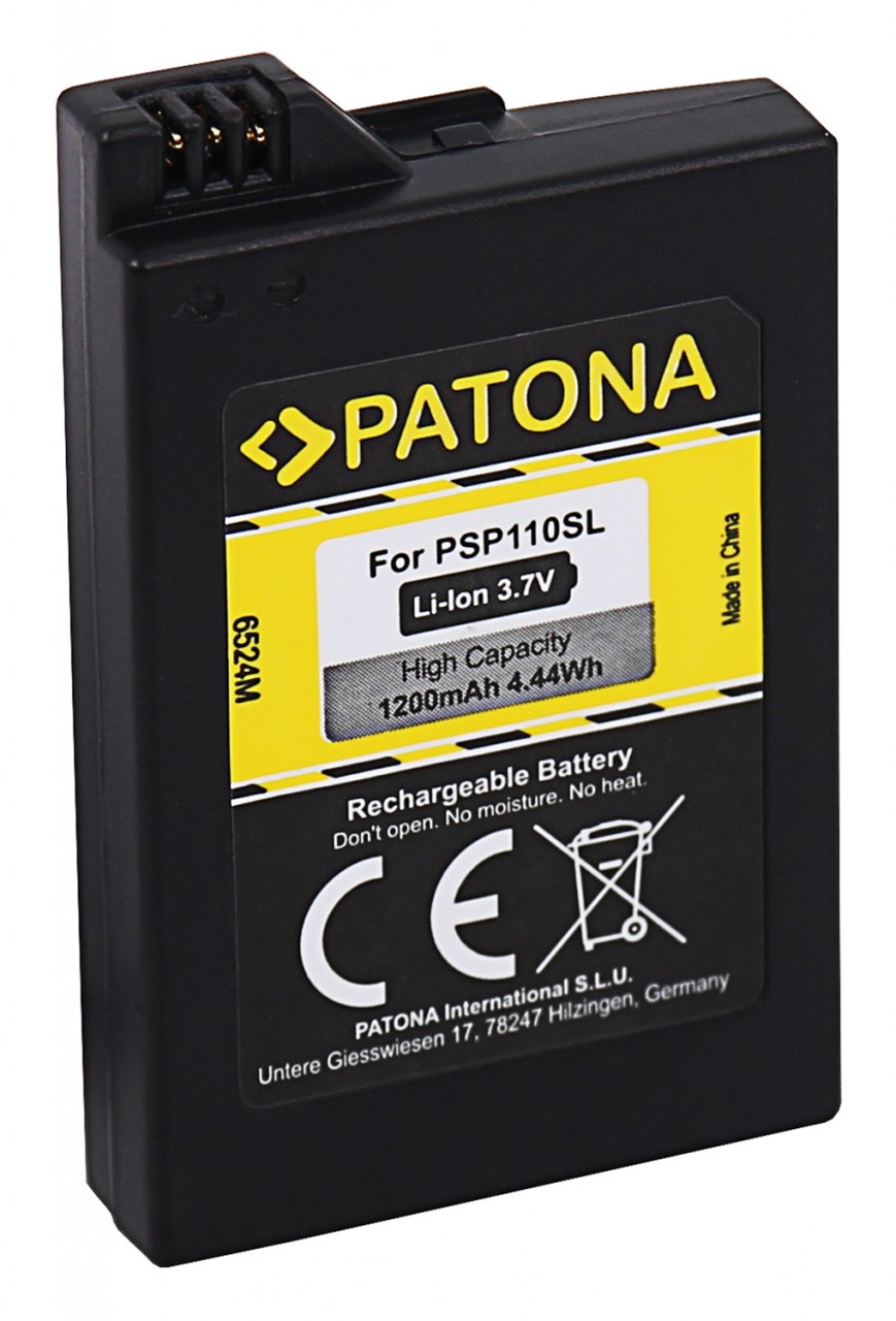 Battery Sony Playstation Portable Lite Slim & Lite PSP2000 PSP 3000 Brite PSP3004 (2nd Generation) P