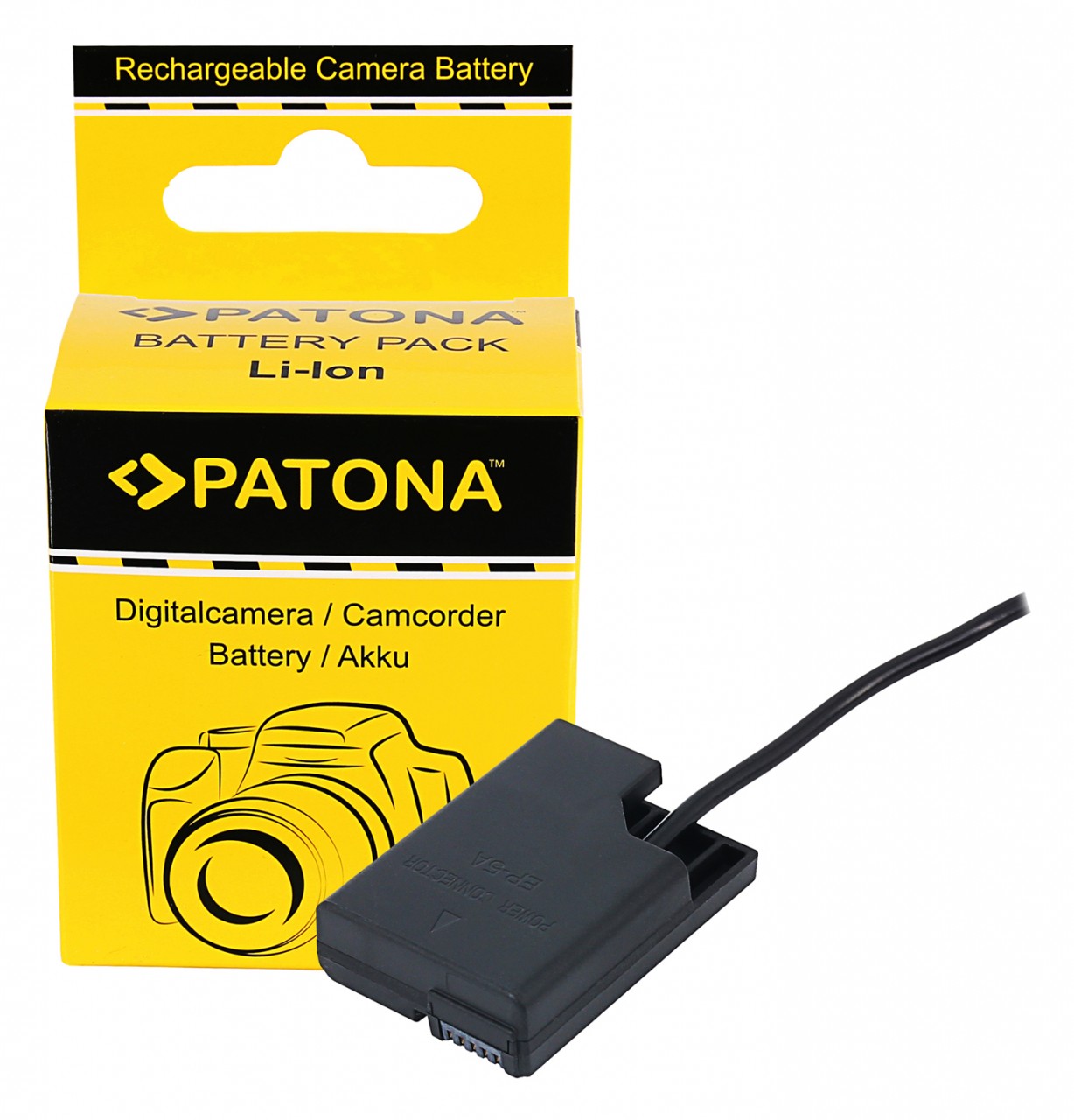 D-TAP Input Battery Adapter Nikon EN-EL14 Coolpix P7800 P7700 P7000 D5300